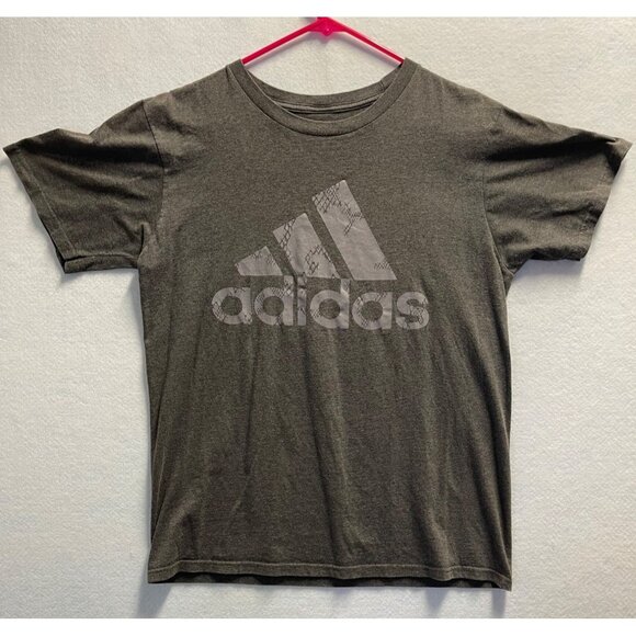 adidas Other - Adidas Grey Tee Short Sleeve Size 12/16 Crew Neck T Shirt